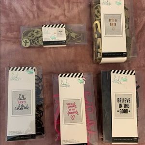 Brand New Heidi Swapp letter board letters/phrases